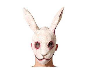 BigBuy Carnival Maschera Coniglio Bianco Halloween
