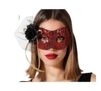 BigBuy Carnival Mascherina Rossa S1133782 - EAN: 8422259752783