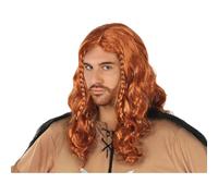 Parrucca vichinga marrone - Marca: BigBuy Carnival - EAN: 8422259802242