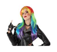 BigBuy Carnival Parrucca Multicolore - EAN: 8422259802587