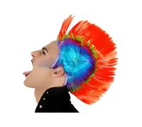 BigBuy Carnival EAN: 8422259802532 Parrucca Punky Multicolore