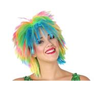 BigBuy Carnival EAN: 8422259802556 Parrucca Punky Multicolore