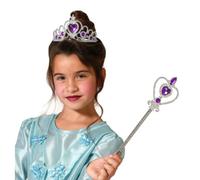 BigBuy Carnival Tiara Bacchetta Viola