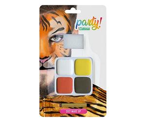 BigBuy Carnival - Trucco, Multicolore (S1121288)