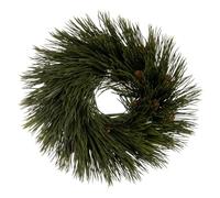 BigBuy Christmas Corona di Natale Verde PVC 27 x 27 cm