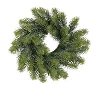 BigBuy Christmas Corona di Natale Verde PVC 30 x 30 cm