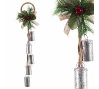 BigBuy Christmas Ornamento natalizio multicolore argento 11 x 3,3 x 42,5 cm