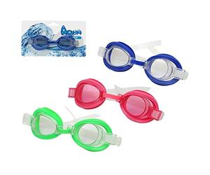 BigBuy Fun Occhiali da Nuoto, Multicolore, Standard