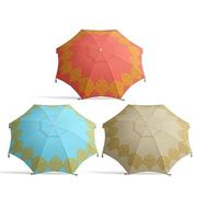 BigBuy Garden Ombrellone, Multicolore, Standard, multicolore, Estándar, Tradizionale