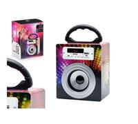 Altoparlante Bluetooth Nero Multicolore
