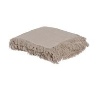 BigBuy Home Copriletto marrone chiaro a spina di pesce 280 x 260 cm