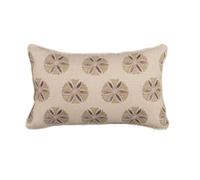 BigBuy Home Cuscino Cotone Lino Beige 45 x 30 cm