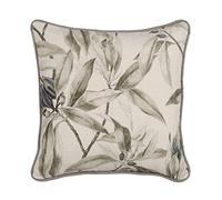 BigBuy Home Cuscino Foglie Lino 45 x 45 cm 100% cotone