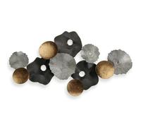 BigBuy Home Metallic Wall Decoration (6.3 x 49.5 x 91 cm)