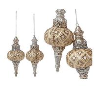 BigBuy Home Ornamento natalizio Glitter, prodotto