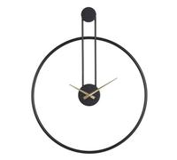 BigBuy Home Orologio da parete 50 x 5 x 62 cm nero metallo