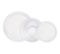 BigBuy Home S2206971 Servizio Tavola Diamond, 18 Pcs, Materiali Vari