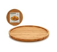 Bigbuy Home S3603039 - Vassoio per attenti, in bambù, 25 x 1,5 x 25 cm, in bambù