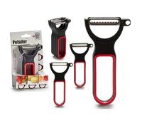 Bigbuy Home S3605602 - Set di coltelli pelapatate, 3 pezzi