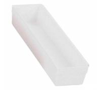 BigBuy Home Scatola Multiuso modulare Bianca 30,5 x 8 x 5,3 cm (12 Pezzi)