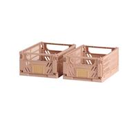 BigBuy Home Set of Organizer Boxes, Multicoloured, Estándar