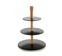 BigBuy Home Set per aperitivo in ardesia (30 x 40 x 30 cm)