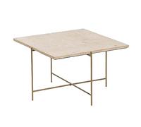 BigBuy Home Tavolino 65 x 65 x 40 cm Marmo Ferro