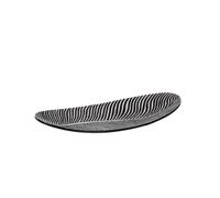 BigBuy Home Vassoio Bianco Nero Poliresina 37 x 16 x 5 cm