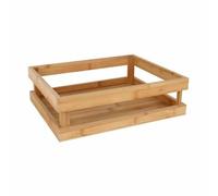 E_0002_S2229187 Bigbuy Home Vassoio per aperitivi Bambù 32,5 x 26,5 x 10 cm (3