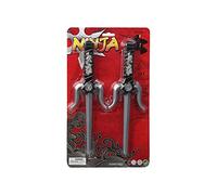 BigBuy Kids- Kit di Armi da Guerriero Ninja, Multicolore, S1131477