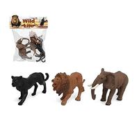 BigBuy Kids - Set di animali selvatici (S1129120)
