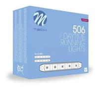 BigBuy M-Tech Luce LED, Bianco, Taglia Unica