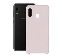 BigBuy Tech CARCASA SOFT SILICONE KSIX PARA GALAXY A30 ROSA