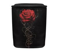 BIGCARJOB Cestino della spazzatura per auto a prova di perdite, romantico, per sedile posteriore, accessori interni per auto, camion, per donne e ragazze, per viaggi, campeggio, picnic, cestino della