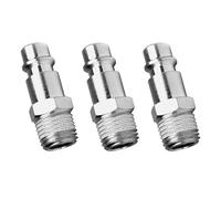 BigCheer Lot de 3 connecteurs d'air comprimé à connexion rapide 1/4, connecteur d'air comprimé 1/4" BSP, connecteur à connexion rapide pour accessoires de compresseur d'air, connecteur de tuyau
