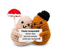 BigDaddy Patate Inseparabili Peluche Patate Innamorate Unite per Sempre Regali