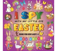 Bigeasterr Funact I Spy With My Little Eye Easter Book For Kids Age (Tascabile)