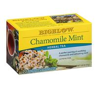 Bigelow Chamomile Mint Herbal Tea, 20-Count Boxes (Pack of 6)