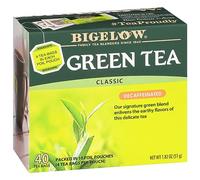 Bigelow Decaffeinated Green Tea, 40-Count Boxes (Pack of 6)