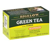 Bigelow Decaffeinated Green Tea with Lemon, 20-Count Boxes (Pack of 6)
