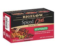 Bigelow Decaffeinated Spiced Chai Tea, 20-Count Boxes (Pack of 6)