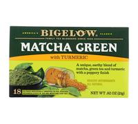 Bigelow, Matcha Verde Con Curcuma, 24.3ml (Custodia Di 6)