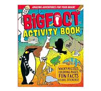 Bigfoot Activity Book - Esplora puzzle, colorazione, fatti divertenti, adesivi e altro ancora