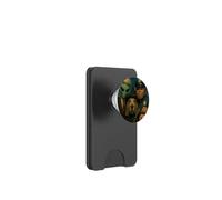 Bigfoot Alien Basset Hound, divertente porta dolcetti per Halloween PopSockets PopWallet per MagSafe