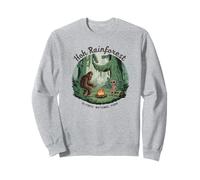 Bigfoot & Alien Camping HOH Rainforest Parco Nazionale Olimpico Felpa