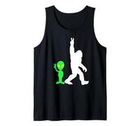 Bigfoot & Alien Conspiracy Theory Bigfoot & Alien Canotta