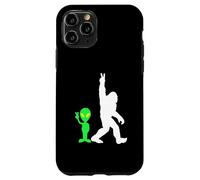Bigfoot & Alien Conspiracy Theory Bigfoot & Alien Custodia per iPhone 11 Pro