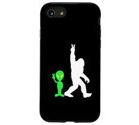 Bigfoot & Alien Conspiracy Theory Bigfoot & Alien Custodia per iPhone SE (2020) / 7 / 8