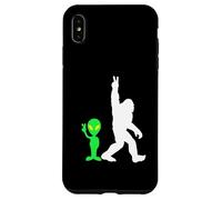 Bigfoot & Alien Conspiracy Theory Bigfoot & Alien Custodia per iPhone XS Max