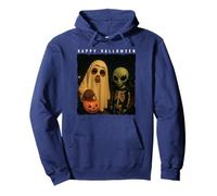 Bigfoot Alien, divertente trucco per Halloween, videocamera da porta Felpa con Cappuccio